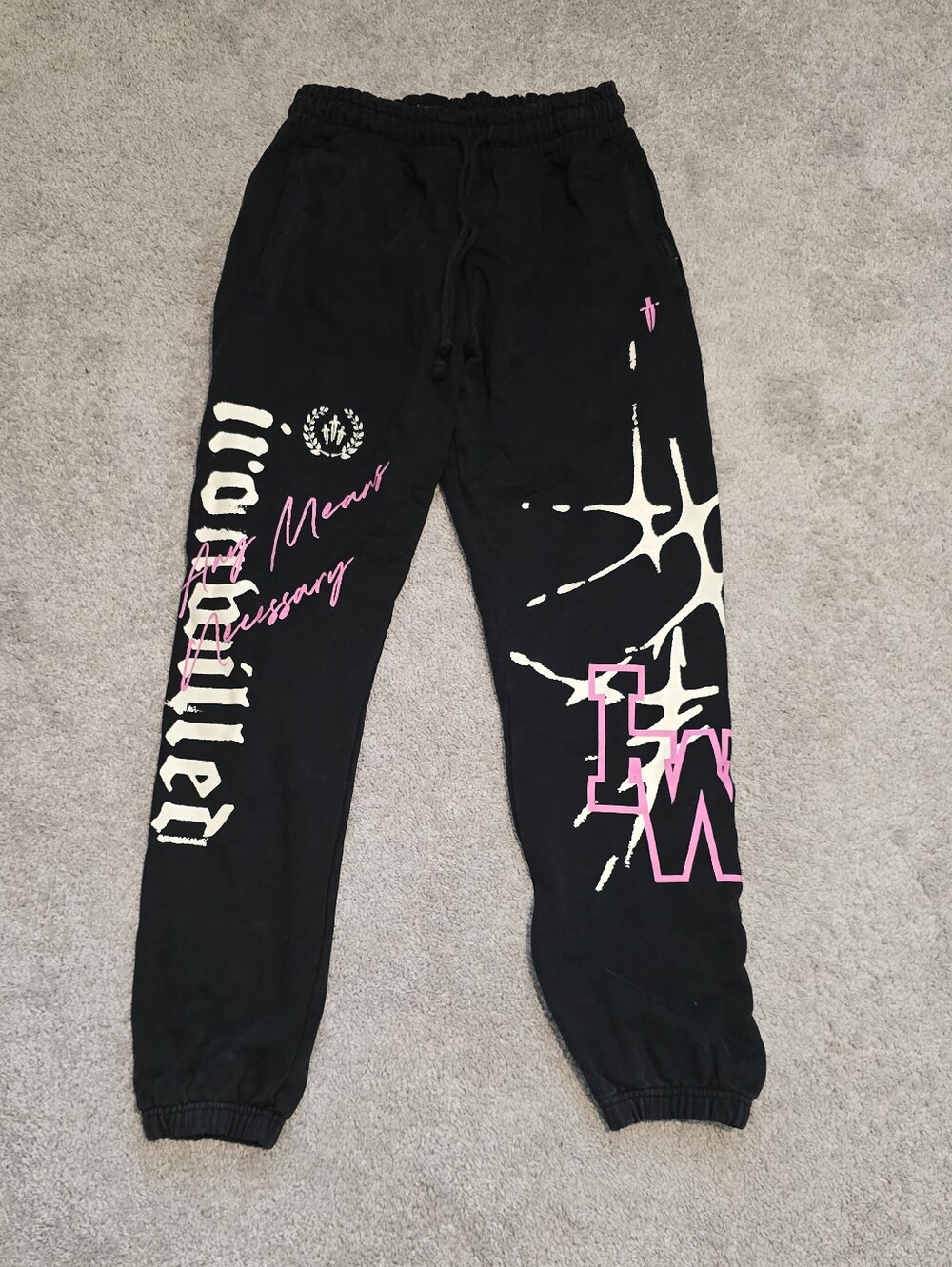 The Ironwilled Black Sweatpants